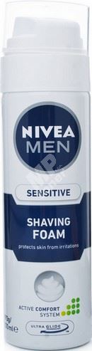 Nivea for Men Sensitive pěna na holení suchá - citlivá pleť pro muže 200 ml 1