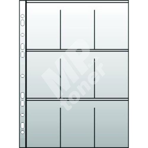 Průhledný obal A4 PVC SPORT karty, 140mic., 10ks (2-007) 1