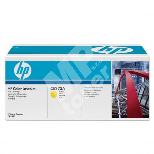 Toner HP LaserJet CE272A, originál 1