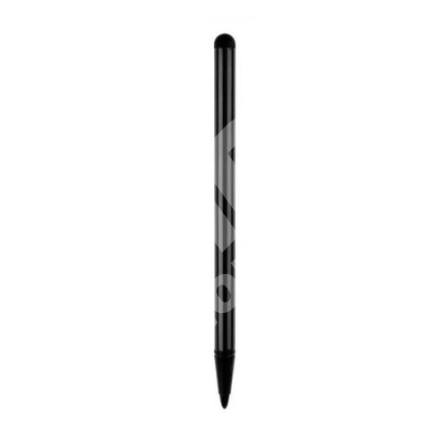 Dotykové pero 2v1, kapacitní, kov, černé, pro iPad a tablet 1