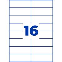 Samolepící etikety Ultragrip 105 x 37 mm 220 listů A4 3484-200 2 (2)