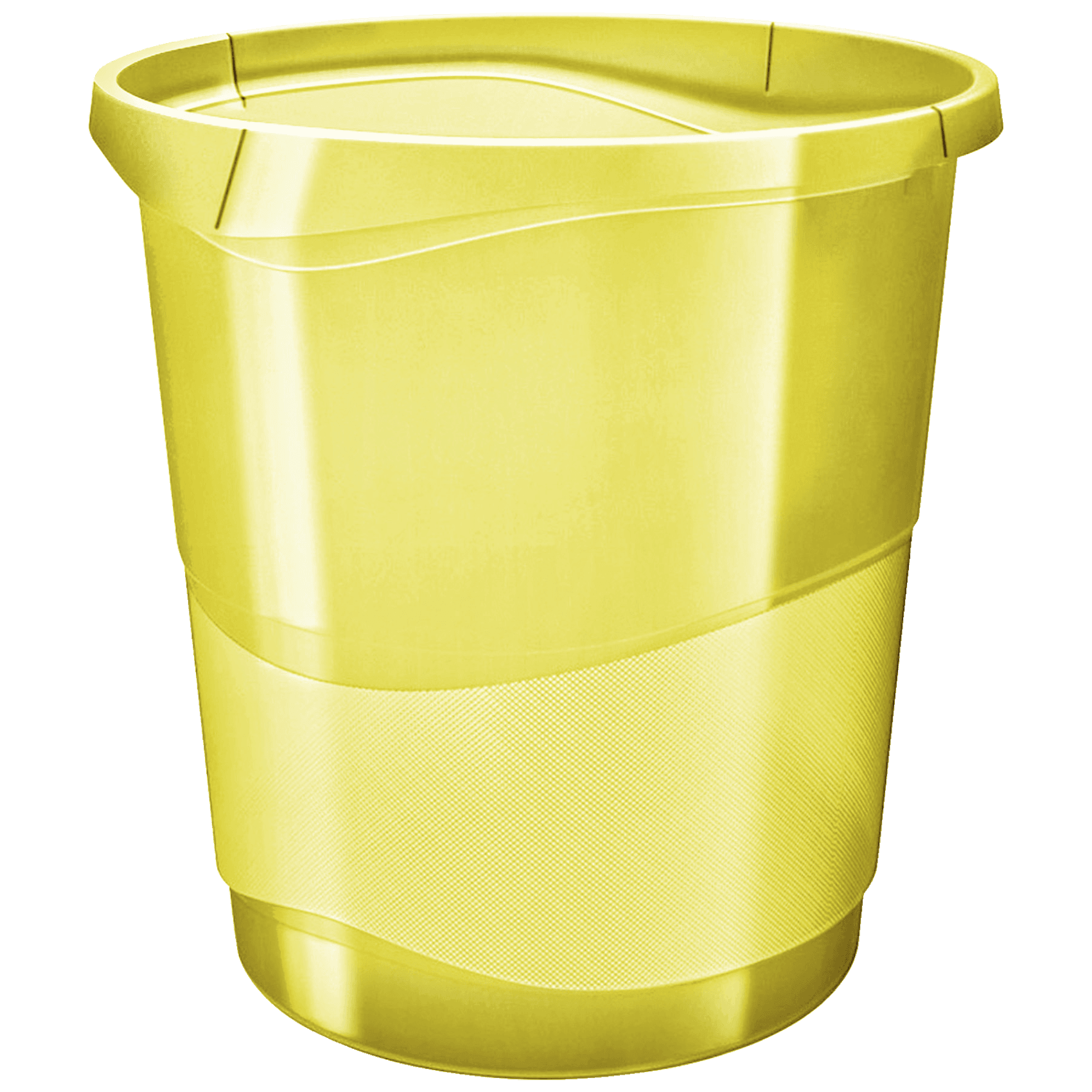 Odpadkový koš Esselte Colour'Ice, průhledná žlutá, 14 l
