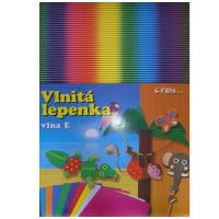 Lepenka E-Welle 34,5 x 24,5cm, 260g, rovná, duha, 10 listů