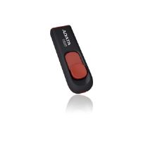 64GB ADATA C008, USB flash disk 2.0, černo-červená 64GB ADATA C008, USB flash disk 2.0, černo-červená