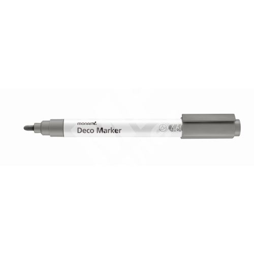 Popisovač Monami Deco Marker 460, hrot 2 mm, gray 1