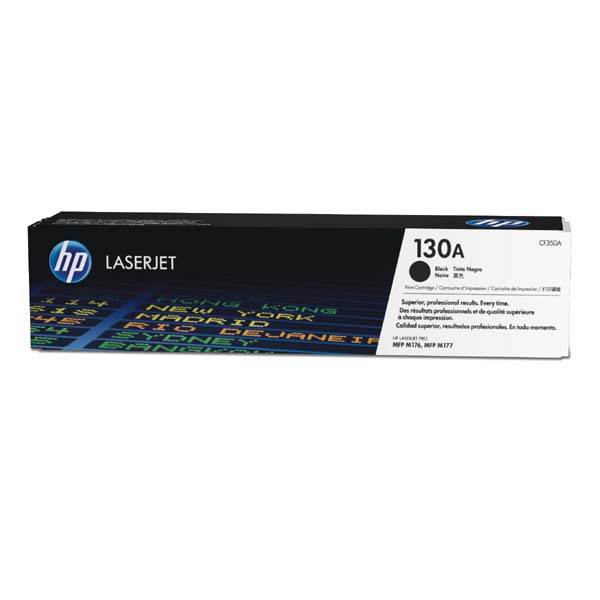 Toner HP CF350A, Color LaserJet Pro M176n, M177fw, black, 130A, originál