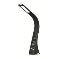 Stolní LED lampa stmívatelná Platinet PDLU3B, flexibilní rameno, hodiny, černá Stolní LED lampa stmívatelná Platinet PDLU3B, flexibilní rameno, hodiny, černá