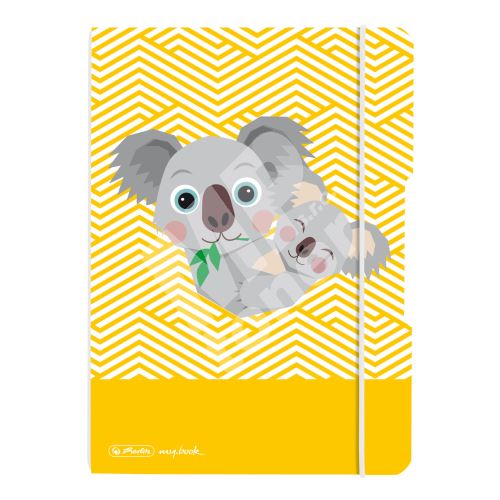 Sešit flex Herlitz A5, 40 listů, tečky, Cute animals Koala 1