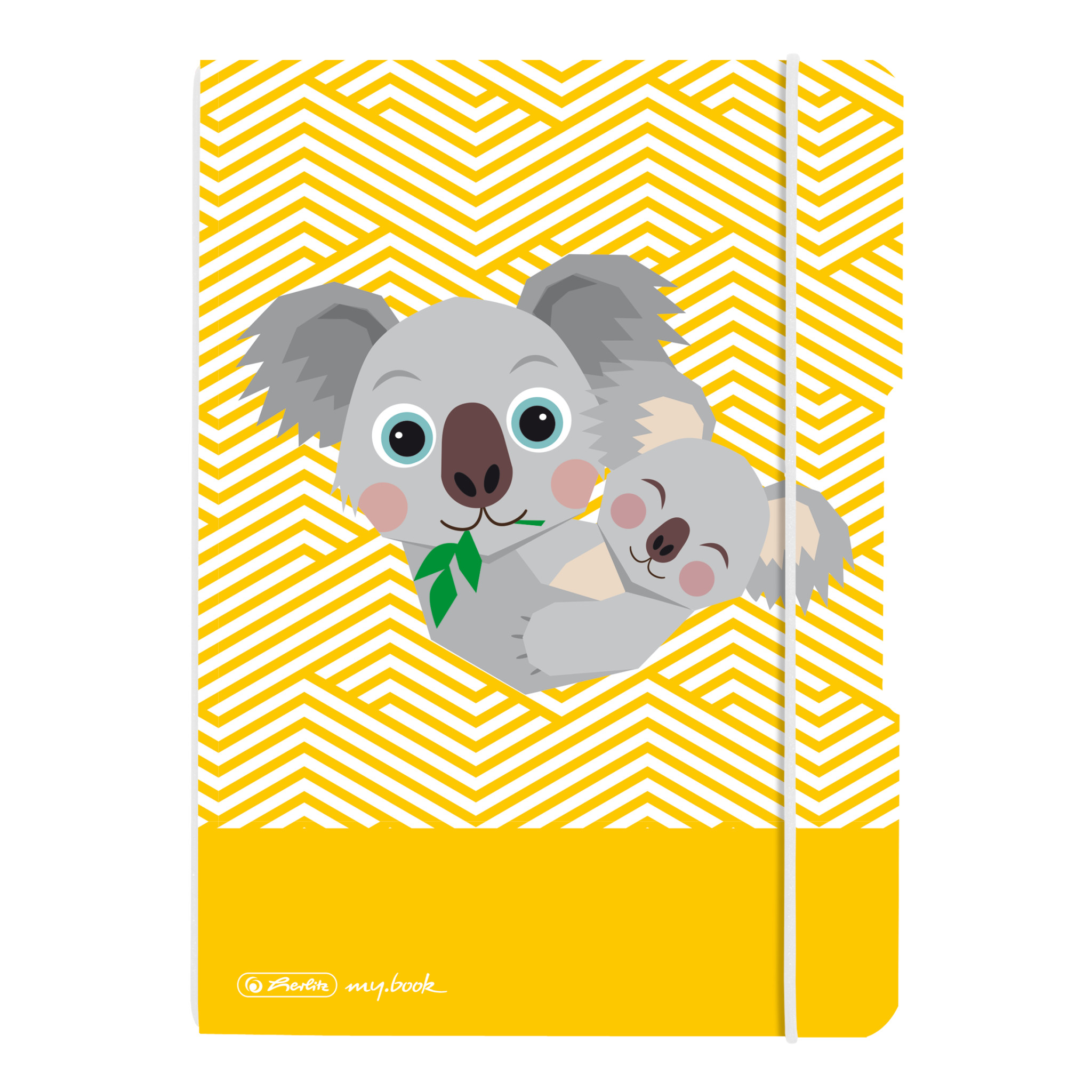 Sešit flex Herlitz A5, 40 listů, tečky, Cute animals Koala