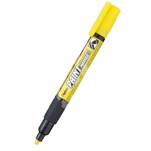 Pentel MMP20 Paint Marker, lakový popisovač, žlutý 9