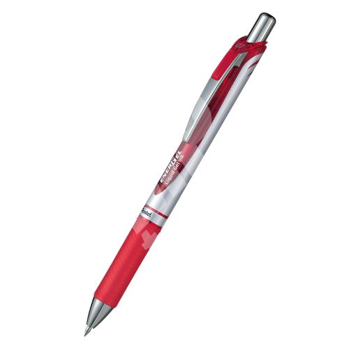Pentel EnerGel BL77, gelové pero, červené 1