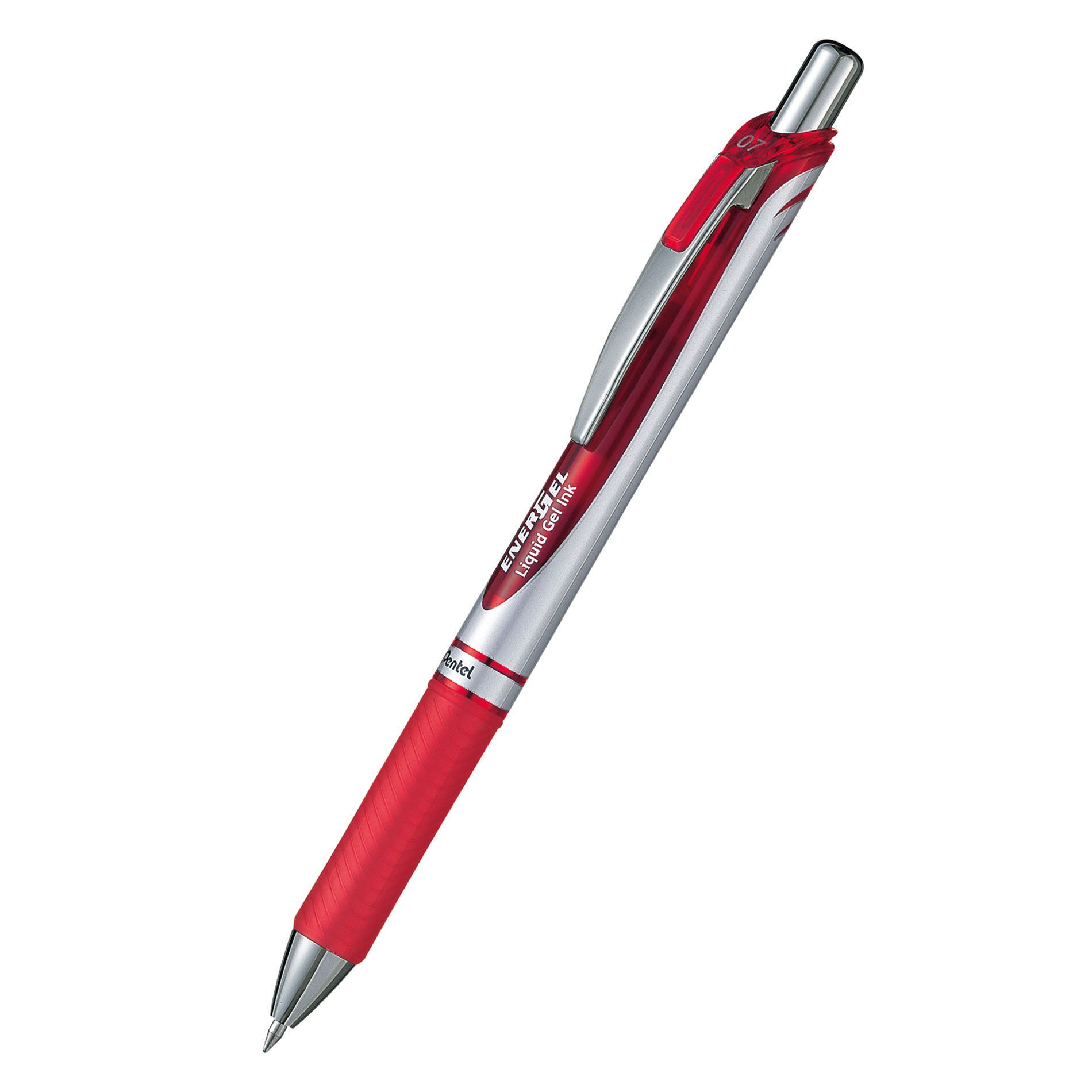 Kuličkové pero Pentel EnerGel BL77, 0,7mm, červené
