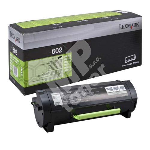 Toner Lexmark 60F2000, black, originál 1