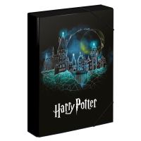 Set 5dílný Baagl Skate, Harry Potter Relikvie smrti, batoh, penál, sáček, desky, 15 (14)