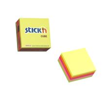 Samolepící minikostky Stick n 51x51mm, Neon mix barev, 5x50 lístků 2 (2)