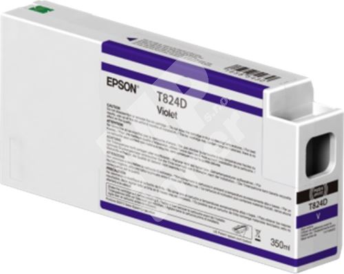 Cartridge Epson C13T824D00, violet, originál 1