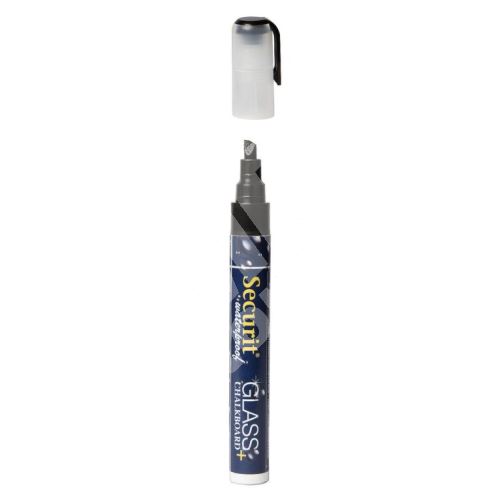 Silný voděodolný popisovač Securit, šířka hrotu 2-6 mm, černý 1