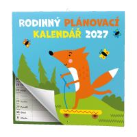 Nástěnný kalendář - Rodinný plánovací kalendář
