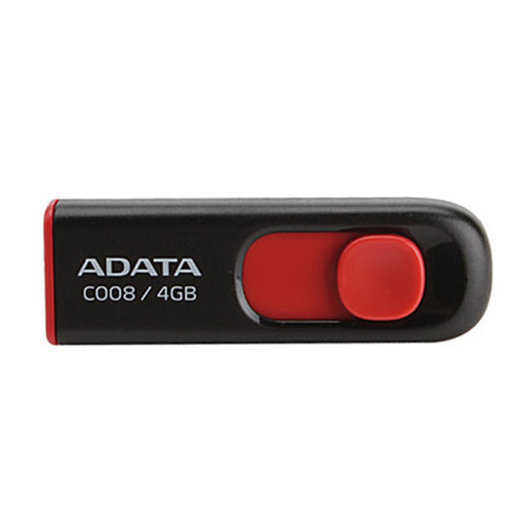 32GB ADATA C008, USB flash disk 2.0, černo-červená