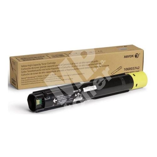 Toner Xerox 106R03750, yellow, originál 1