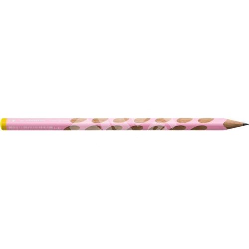 Grafitová tužka Stabilo Easygraph, trojhranná, pro leváky, HB, pastelová růžová 1