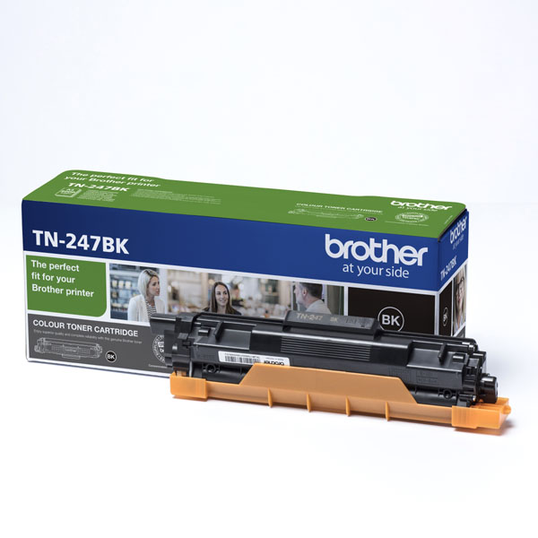 Toner Brother TN-247BK, DCP-L3510CDW, DCP-L3550CDW, black, originál