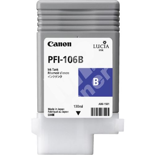 Cartridge Canon PFI-106BL, blue, originál 1