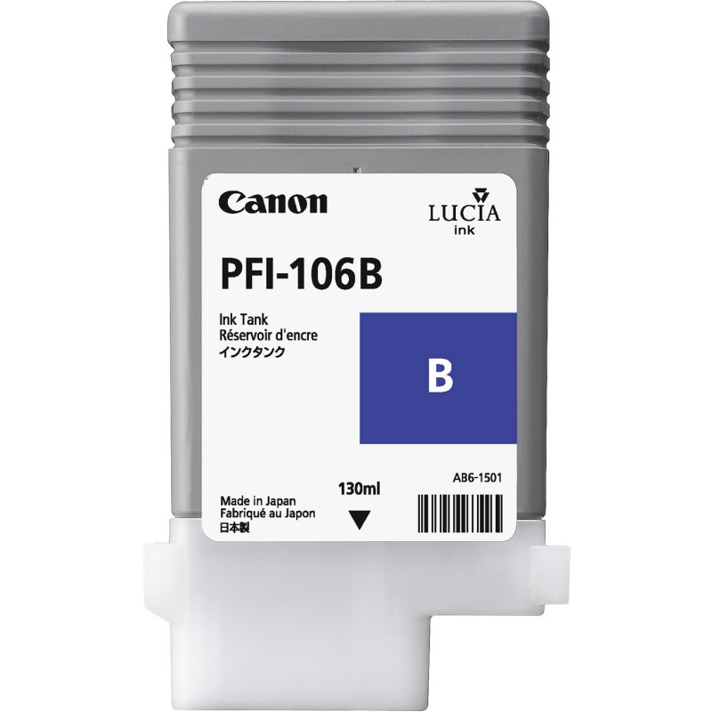 Inkoustová cartridge Canon PFI-106BL, iPF-6300, blue, originál