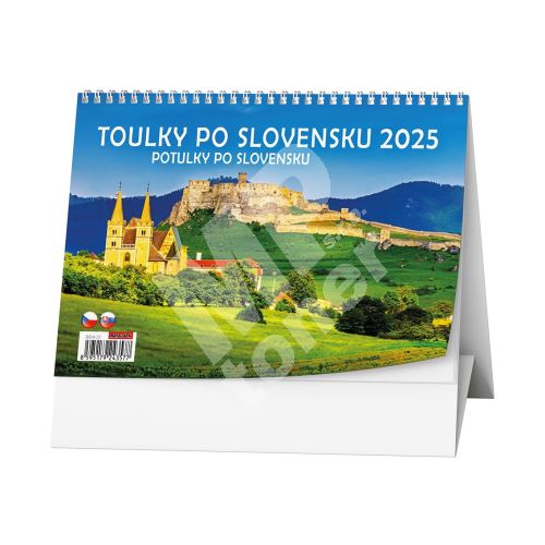 Stolní kalendář - Toulky po Slovensku 1
