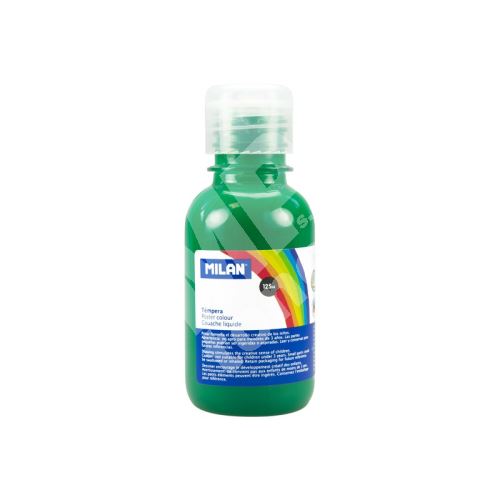 Temperová barva Milan 03461, 125 ml, základní zelená 1
