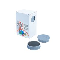 Magnety Arta průměr 30mm, šedé, 10ks Magnety Arta průměr 30mm, šedé, 10ks