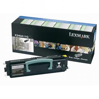 Toner Lexmark X340A11G, X340, black, return, originál