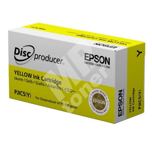 Cartridge Epson PP-100, C13S020451, yellow, PJIC5, originál 1