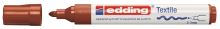 Popisovač Edding 4500, hnědá, 1-3mm, na textil 6 (6)