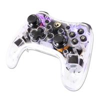 Gamepad Marvo Ghost 40, bezdrátový, 17tl., všesměrový, průhledný 3 (2)