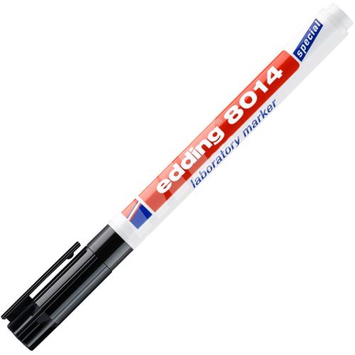 Popisovač do laboratoře Edding 8014 černý 2