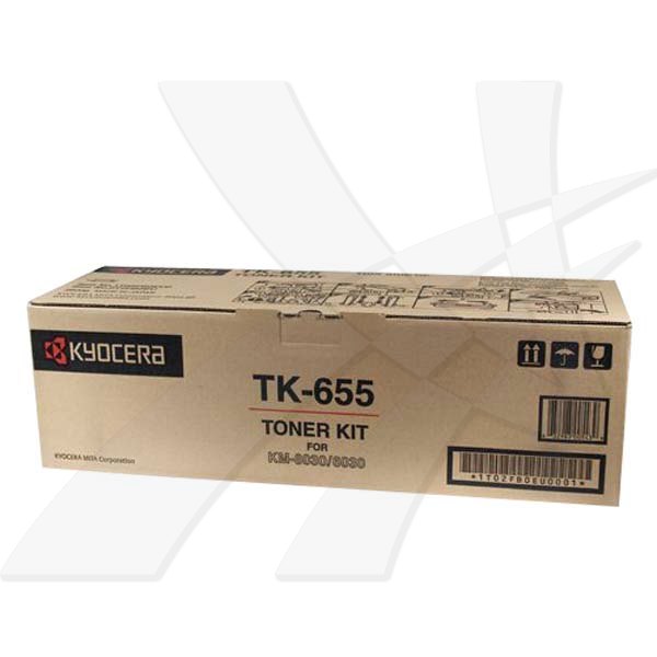 Toner Kyocera TK-655, FS-6030, 8030, černý, originál