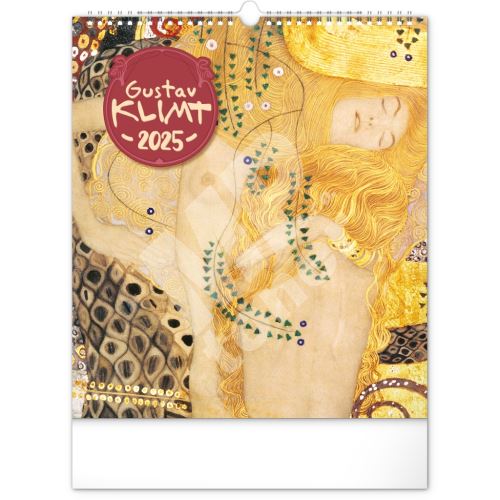 Nástěnný kalendář Notique Gustav Klimt 2025, 30 x 34 cm 1