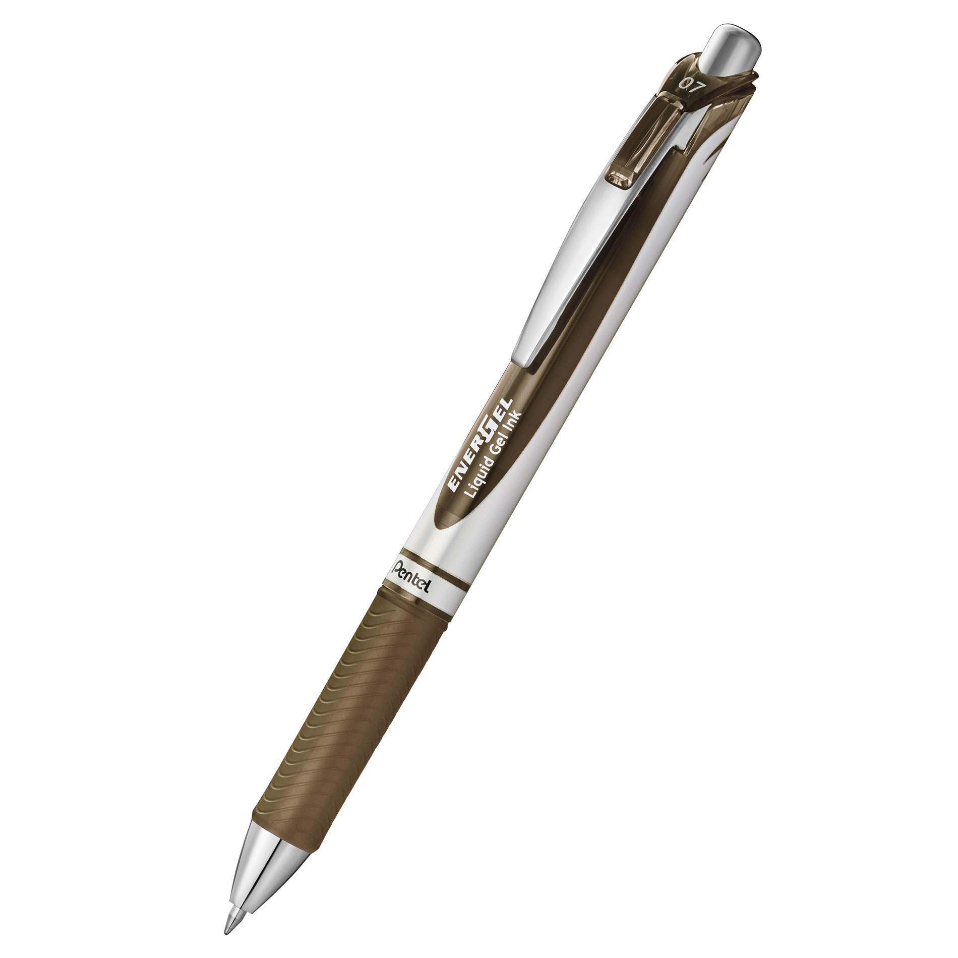 Kuličkové pero Pentel EnerGel BL77, 0,7mm, sepia
