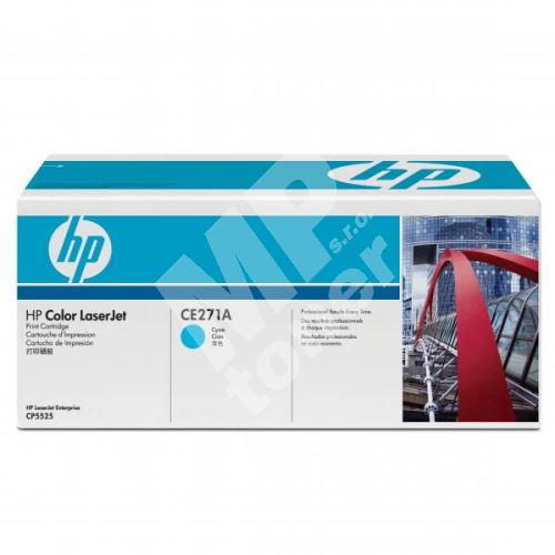 Toner HP LaserJet CE271A, originál 1