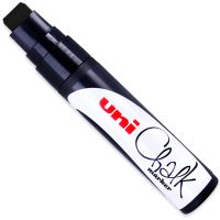Křídový popisovač Uni Chalk Marker PWE-17K, 15 mm, černý Křídový popisovač Uni Chalk Marker PWE-17K, 15 mm, černý
