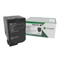 Toner Lexmark 75B20K0, CS727de, CS728de, CX727de, black, originál