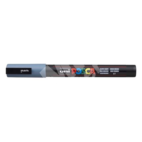Uni Posca PC-3M akrylový popisovač, 0,9-1,3 mm, břidlicově šedý 1