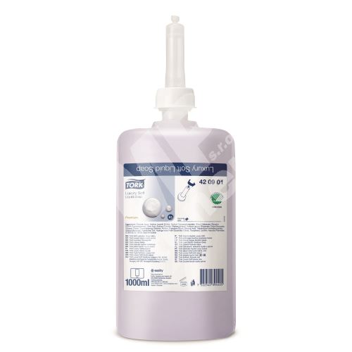 Tork luxusní tekuté mýdlo jemné 1l, fialové, S1 1