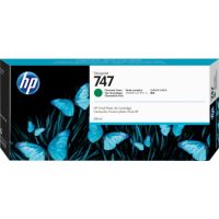 Inkoustová cartridge HP P2V84A, DesignJet Z9+, chromatic green, 747, originál