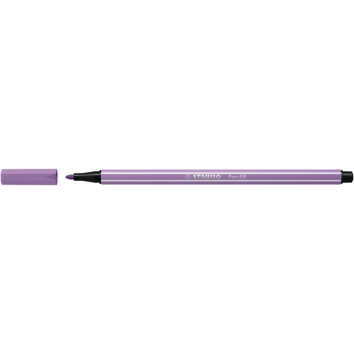 Fix Stabilo Pen 68, 1 mm, šedavě fialová