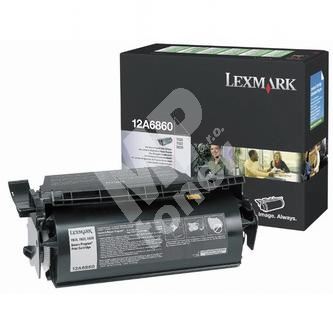 Toner Lexmark T620, X620e, T622, černá, 12A6860, 10000s,return, originál 1