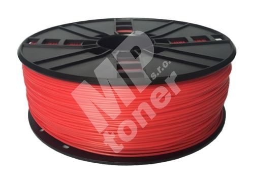 Gembird tisková struna (filament) flexibilní, 1,75mm, 1kg, červená 1