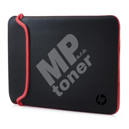 Sleeve na notebook HP 15,6, Reversible, červený/černý z neoprenu, oboustranný 1