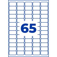 Mini etikety AVERY bílé 38,1x21,2 mm A4 - L7651-25 2 (2)